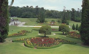 Powerscourt Gardens Flowers' beds