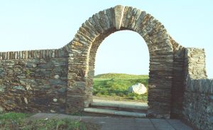 the gate of Black Castle