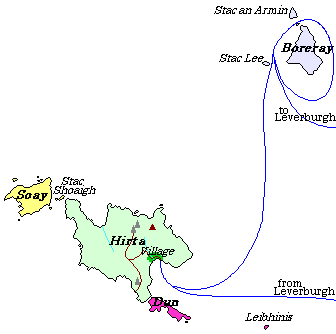 St Kilda's map