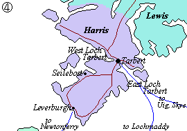 Isle of Harris map