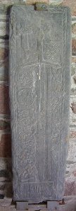 a plate of Iona Abbey Cloister