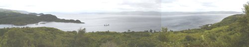 Panorama View of East Loch Tarbert