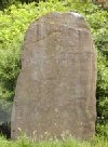 a Standing Stone in Brodick