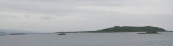 Cara Island from the south end of the road
