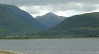 Loch Linnhe & Mountains of South Part of Glen Coe from Corpach