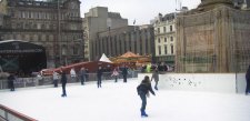 an Ice Rink of George Square