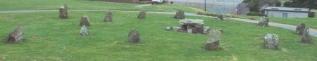 Stone circle in Holyhead