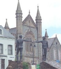 Hands Across The Divide Statues