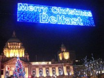 City Hall with Christmas