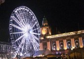 Belfast Wheel in lights